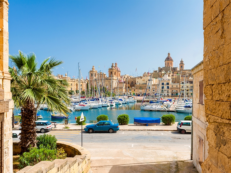 Segelreviere in Malta